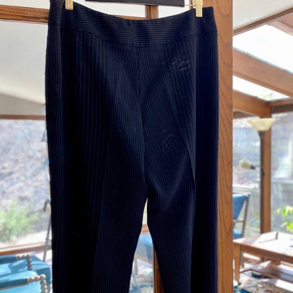 GARFIELD & MARKS for NORDSTROM | Black and blue pinstripe suit - Picture 6 of 10